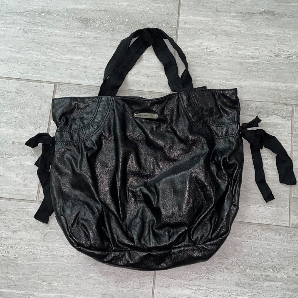 Juicy Couture black shoulder bag